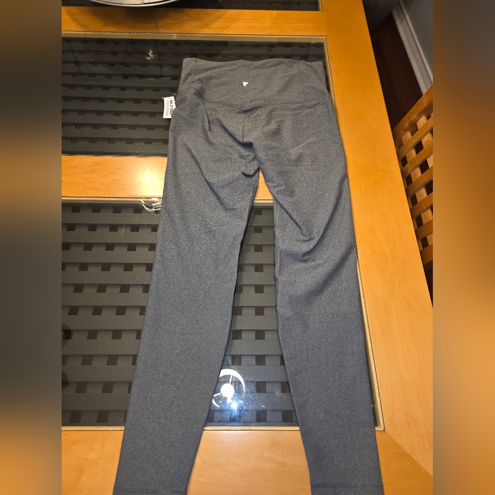 Old Navy Charcoal Gray Leggings 12 Large Tall